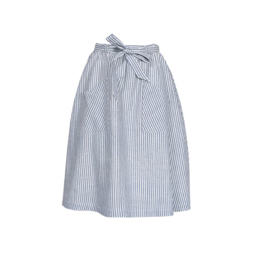 jupe carambola rayée blanc bleu